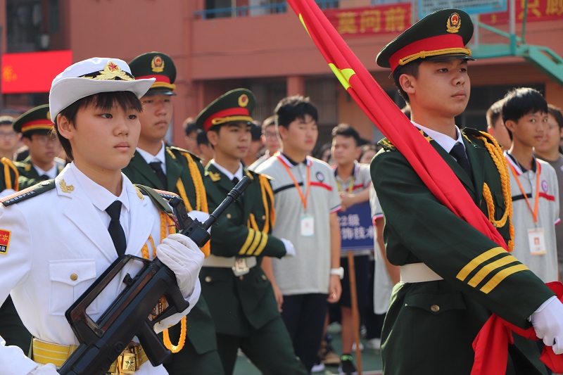 广州华成职校召开2023年秋季学期开学典礼.JPG